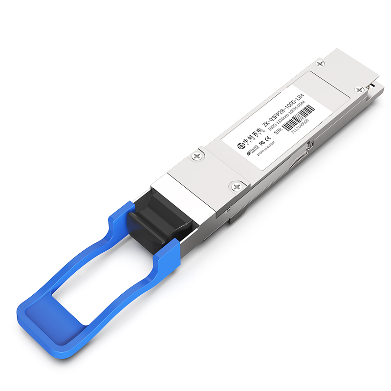 單模雙纖 ZK-QSFP28-100G-LR4