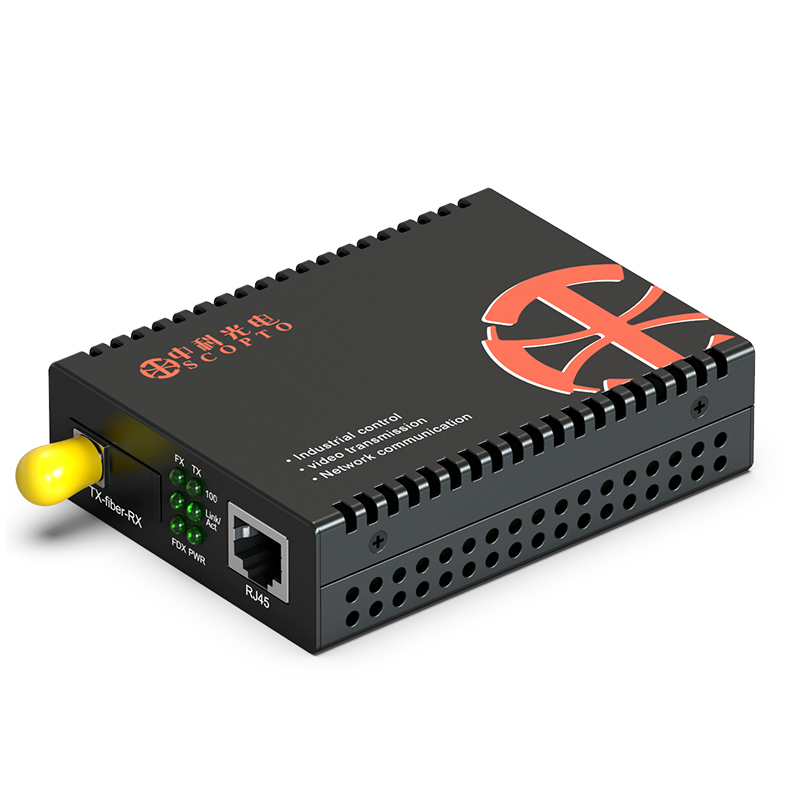 單模單纖B端 外電 ST接口15KM