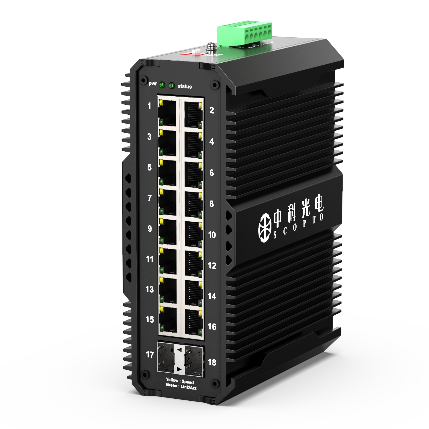 2光16電 萬(wàn)兆LC不含模塊