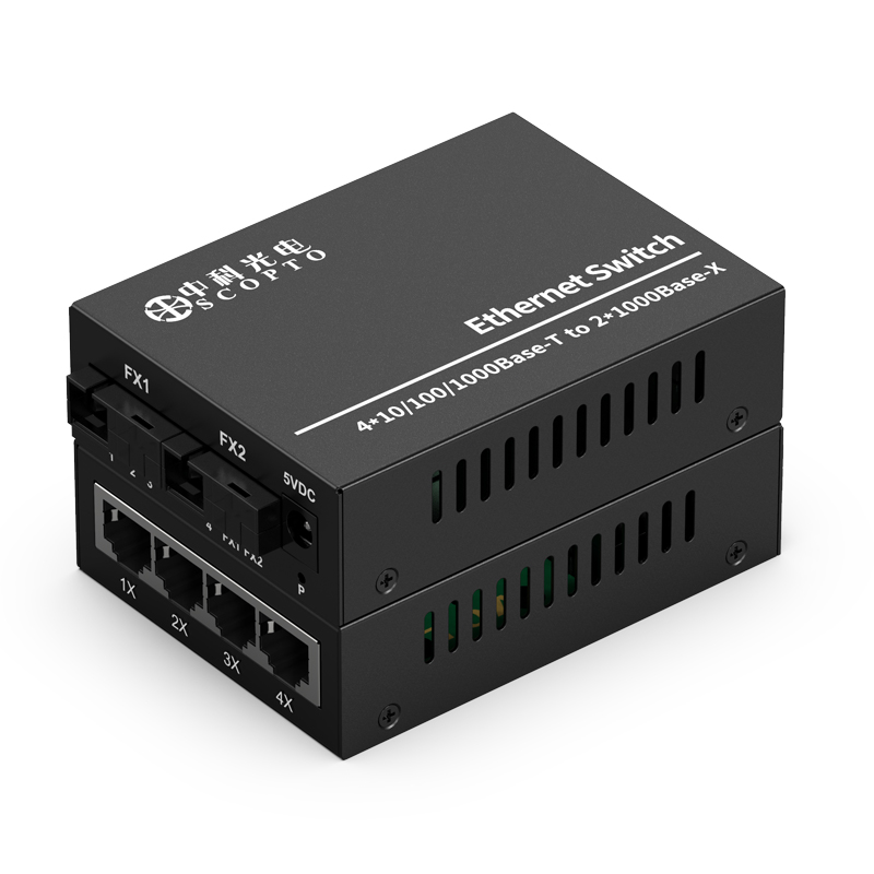 單模單纖SC 2光4電 3/20KM可選