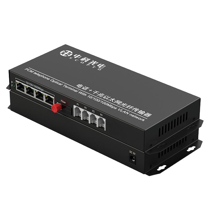 4路電話+4路千兆網(wǎng)絡(luò)隔離以太網(wǎng)