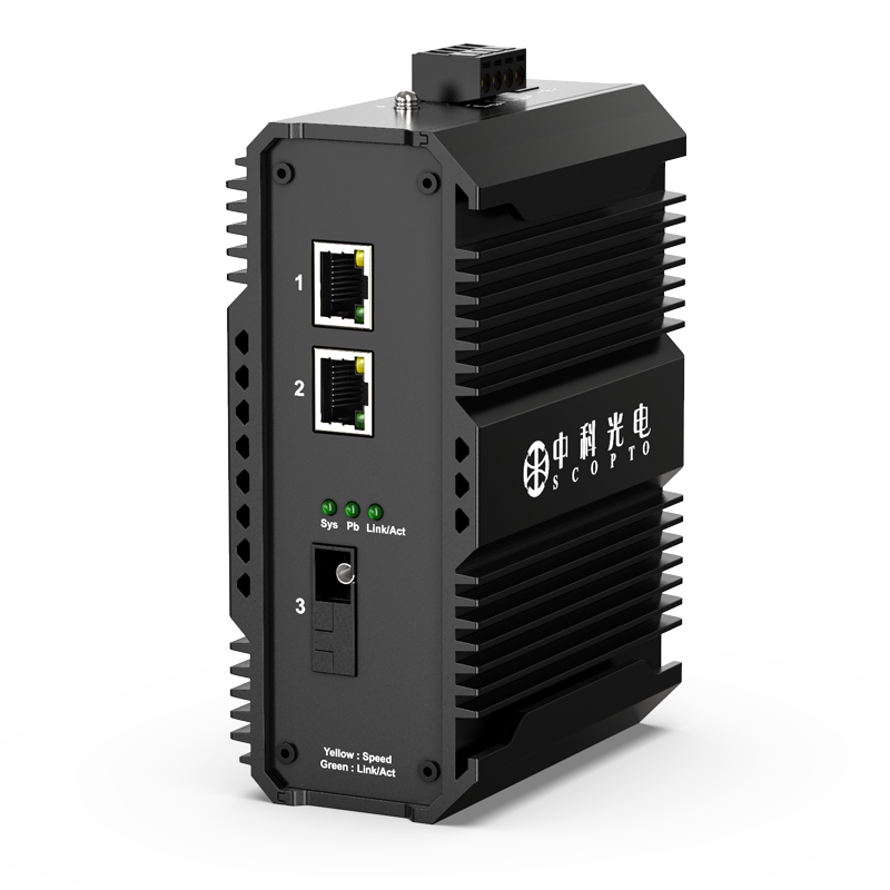 POE單模單纖SC