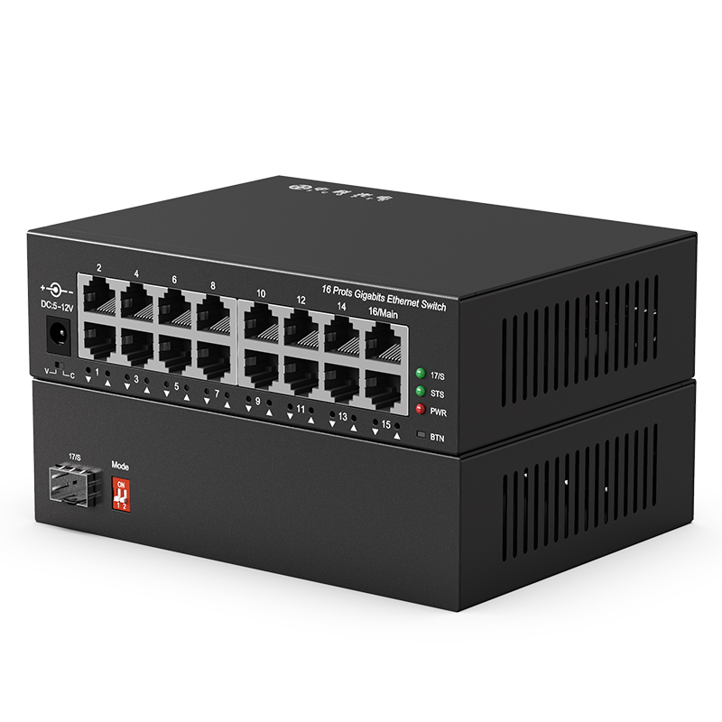 不含光模塊LC接口 1光16電 1臺