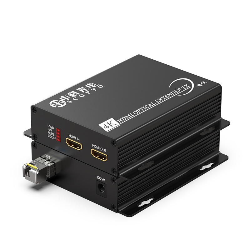 非壓縮HDMI光端機(jī)超清4K LC接口 +本地環(huán)出