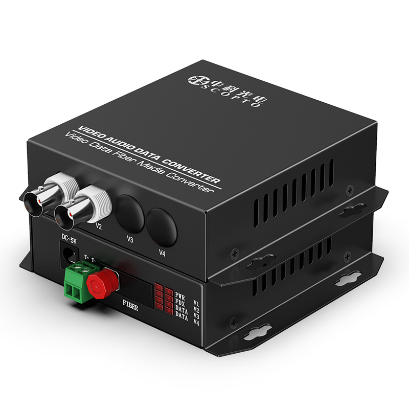 2路視頻桌面式 單纖單模FC接口