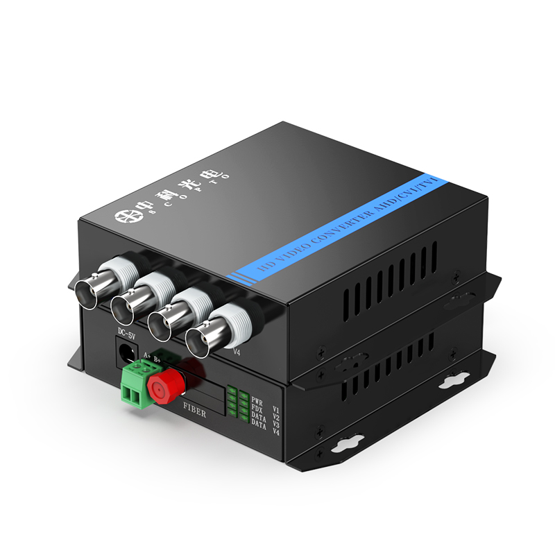 4路視頻+1路485 FC接口