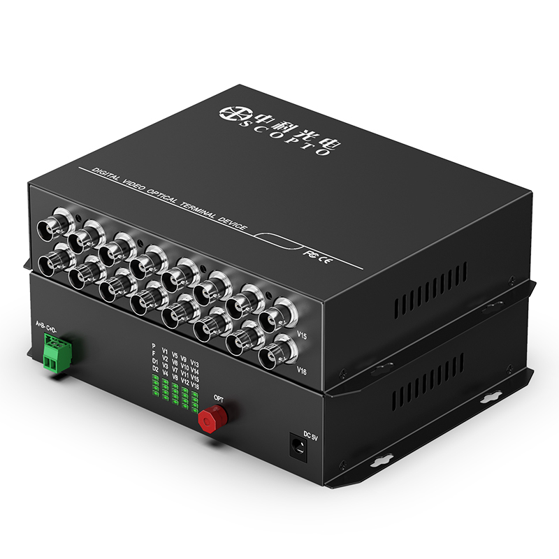 16路視頻+1路485桌面式 FC接口
