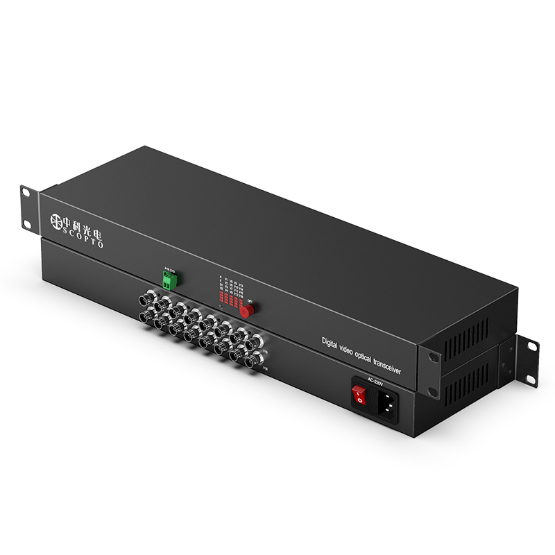 16路視頻+1路485機架式 FC接口