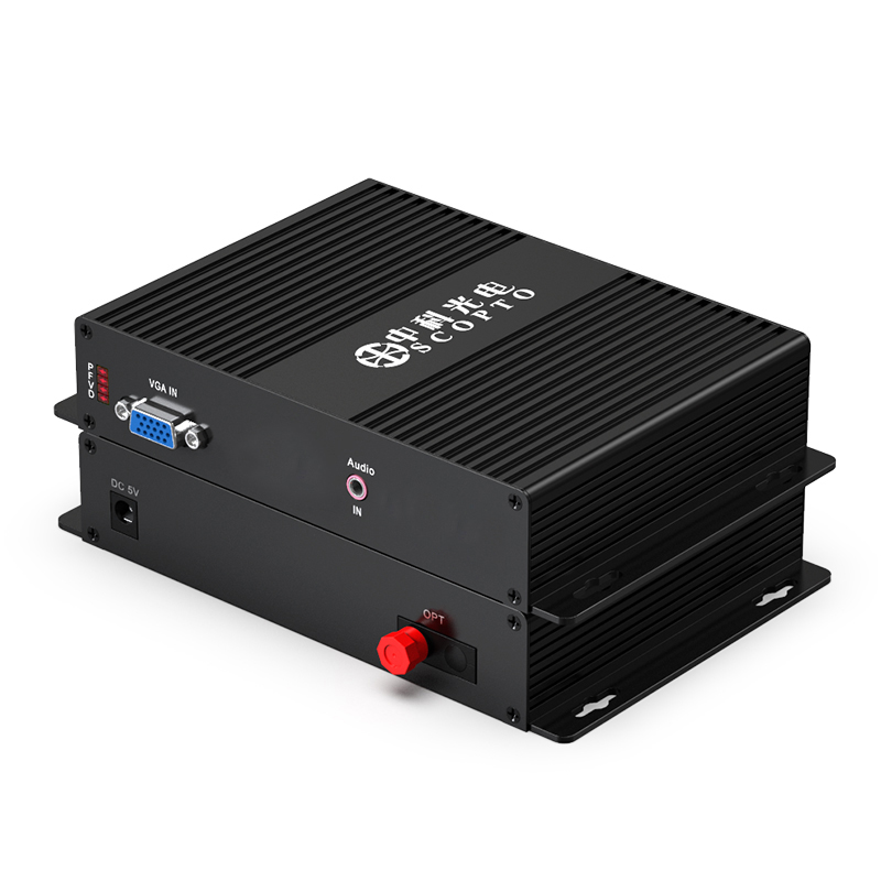 超清VGA光端機(jī)+獨(dú)立音頻 FC接口